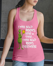 Load image into Gallery viewer, I’ll Read Book Everywhere Great Gift For Book Lovers Ladies Flowy Tank
