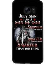 Load image into Gallery viewer, July Man Son Of God Birthday Meaningful Gift For Men Phone case
