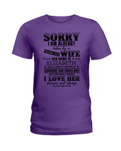 Load image into Gallery viewer, Gift For Husband I Love Here Forever And Always Ladies Tee
