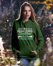 Load image into Gallery viewer, I'm A Registered Dietitian Also Know Fooducater Trending Hoodie
