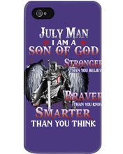 Load image into Gallery viewer, July Man Son Of God Birthday Meaningful Gift For Men Phone case
