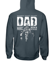 Load image into Gallery viewer, Daughter's Best Friend Son's Best Partner Birthday Gift For Dad Hoodie
