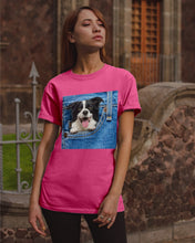 Load image into Gallery viewer, Border Collie In Denim Pocket Gift For Dog Lovers Guys Tee
