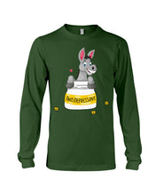 Load image into Gallery viewer, Funny Donkey Anti Depressant Meaning Gift For Women Unisex Long Sleeve
