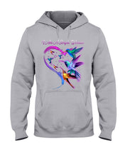 Load image into Gallery viewer, Hummingbirds Heart Shaped I Am A Simple Woman Gift For Mom Hoodie
