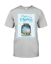 Load image into Gallery viewer, Cat In Bottle Magic Christmas Design Gift For Cat Lovers Guys Tee
