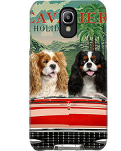 Load image into Gallery viewer, Cavalier Happy Holiday Gift For Dog Lovers Phone case
