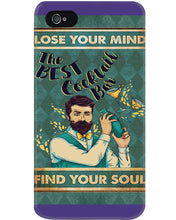 Load image into Gallery viewer, Lose Your Mind Find Your Soul Gift For Bartender Phone case
