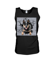 Load image into Gallery viewer, Lovely Phone Case Break The Wall Gift For Heeler Lovers Unisex Tank Top
