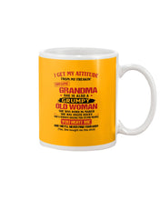 Load image into Gallery viewer, I Get My Attitude From My Freakin' Awesome Grandma Who Was Born In March Mug
