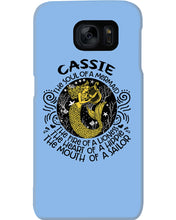 Load image into Gallery viewer, Gift For Cassie Girl The Soul Of A Mermaid Phone case
