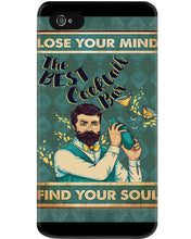 Load image into Gallery viewer, Lose Your Mind Find Your Soul Gift For Bartender Phone case

