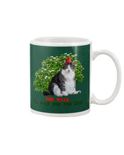 Load image into Gallery viewer, Cat Wait For You Here Gift For Cat Lovers Mug

