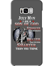 Load image into Gallery viewer, July Man Son Of God Birthday Meaningful Gift For Men Phone case
