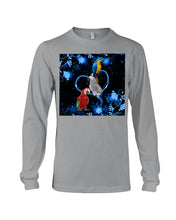 Load image into Gallery viewer, Lovely Phone Case Twinkling Blue Heart Gift For Parrots Lovers Unisex Long Sleeve
