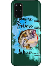 Load image into Gallery viewer, Fishing With All Your Heart Gift For Men Phone case

