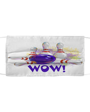 Load image into Gallery viewer, Bowling Wow Color Gift For Bowling Lovers Cloth Face Mask
