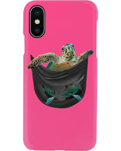 Load image into Gallery viewer, Lovely Phone Case Turtle In Your Pocket Gift For Turtle Lovers Phone case
