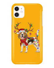 Load image into Gallery viewer, Beagle Gorgeous Reindeer Xmas Lights Gift For Dog Lovers Phone case
