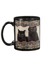 Load image into Gallery viewer, Lovely Phone Case Cute Black Cat Boho Pattern Gift For Cat Lovers Mug
