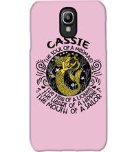 Load image into Gallery viewer, Gift For Cassie Girl The Soul Of A Mermaid Phone case
