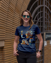 Load image into Gallery viewer, Love Trucker Simple Unique Custom Design For Personalized Job Gift Ladies Tee

