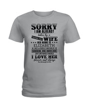 Load image into Gallery viewer, Gift For Husband I Love Here Forever And Always Ladies Tee
