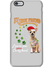 Load image into Gallery viewer, A True Friend Loves Paws On My Heart Gift For Dog Lovers Phone case
