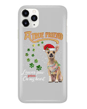 Load image into Gallery viewer, A True Friend Loves Paws On My Heart Gift For Dog Lovers Phone case
