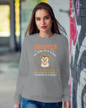 Load image into Gallery viewer, Daughter The Soul Of Witch The Fire Of Lioness Sweatshirt
