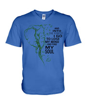 Load image into Gallery viewer, Into The Forest I Go To Lose My Mind Gift Guys V-Neck
