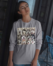 Load image into Gallery viewer, Many Love Husky Siberian On Phone Case Gift For Husky Lovers Unisex Long Sleeve
