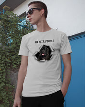Load image into Gallery viewer, Labrador Retriever Six Feet People Unique Custom Design For Dog Lovers Guys Tee
