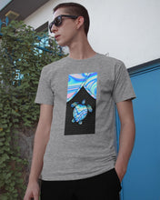 Load image into Gallery viewer, Magical Blue Turtle Pattern Gift For Turtle Lovers Guys Tee
