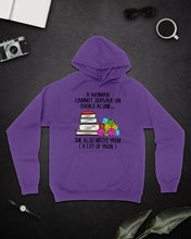 Load image into Gallery viewer, A Woman Cannot Survive On Book Alone She Also Needs Yarn Trending Hoodie
