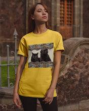 Load image into Gallery viewer, Lovely Phone Case Cute Black Cat Boho Pattern Gift For Cat Lovers Guys Tee
