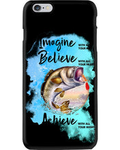 Load image into Gallery viewer, Fishing With All Your Heart Gift For Men Phone case
