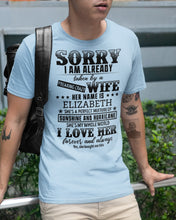 Load image into Gallery viewer, Gift For Husband I Love Here Forever And Always Guys Tee
