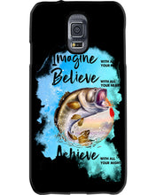 Load image into Gallery viewer, Fishing With All Your Heart Gift For Men Phone case
