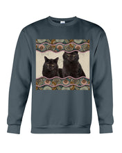 Load image into Gallery viewer, Lovely Phone Case Cute Black Cat Boho Pattern Gift For Cat Lovers Sweatshirt
