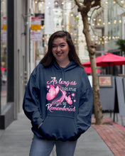Load image into Gallery viewer, As Long As I Breathe You'll Be Remembred Custom Gift For Family Hoodie
