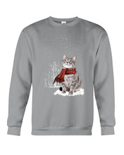 Load image into Gallery viewer, Cats Snow Funny Gift For Cats Lovers Sweatshirt
