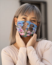 Load image into Gallery viewer, Gift For Dog LoversChesapeake Bay Retriever With Peonies Cloth Face Mask
