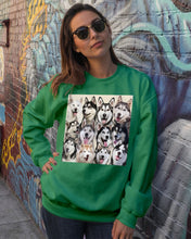 Load image into Gallery viewer, Many Love Husky Siberian On Phone Case Gift For Husky Lovers Sweatshirt
