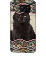 Load image into Gallery viewer, Lovely Phone Case Cute Black Cat Boho Pattern Gift For Cat Lovers Phone case
