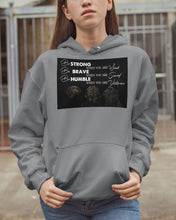 Load image into Gallery viewer, Be Strong Brave And Humble Labrador Retriever Gift For Dog Lovers Hoodie
