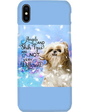 Load image into Gallery viewer, Angels And Shih Tzu Are Not Different Gift For Dog Lovers Phone case

