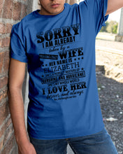 Load image into Gallery viewer, Gift For Husband I Love Here Forever And Always Guys Tee
