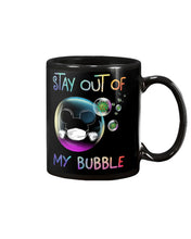 Load image into Gallery viewer, Lovely Phone Case Rainbow Design Stay Out Of My Bubble Gift For Friends Mug
