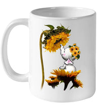 Load image into Gallery viewer, Elephant Sunflower Special Custom Design For Cute Girls Mug
